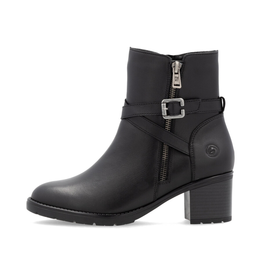 bottes noires à fermeture éclair pour femmes remonte d2a72-00