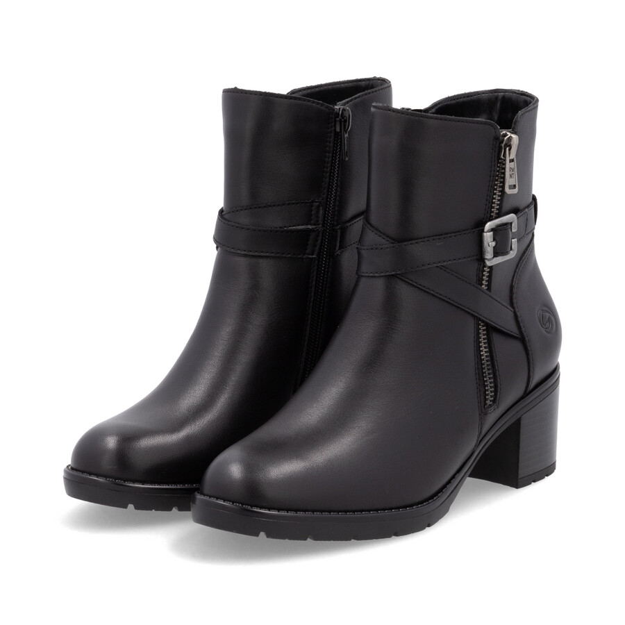 bottes noires à fermeture éclair pour femmes remonte d2a72-00