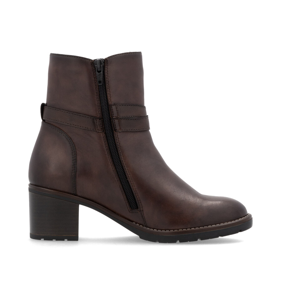 bottes marron à fermeture éclair pour femmes remonte d2a72-25