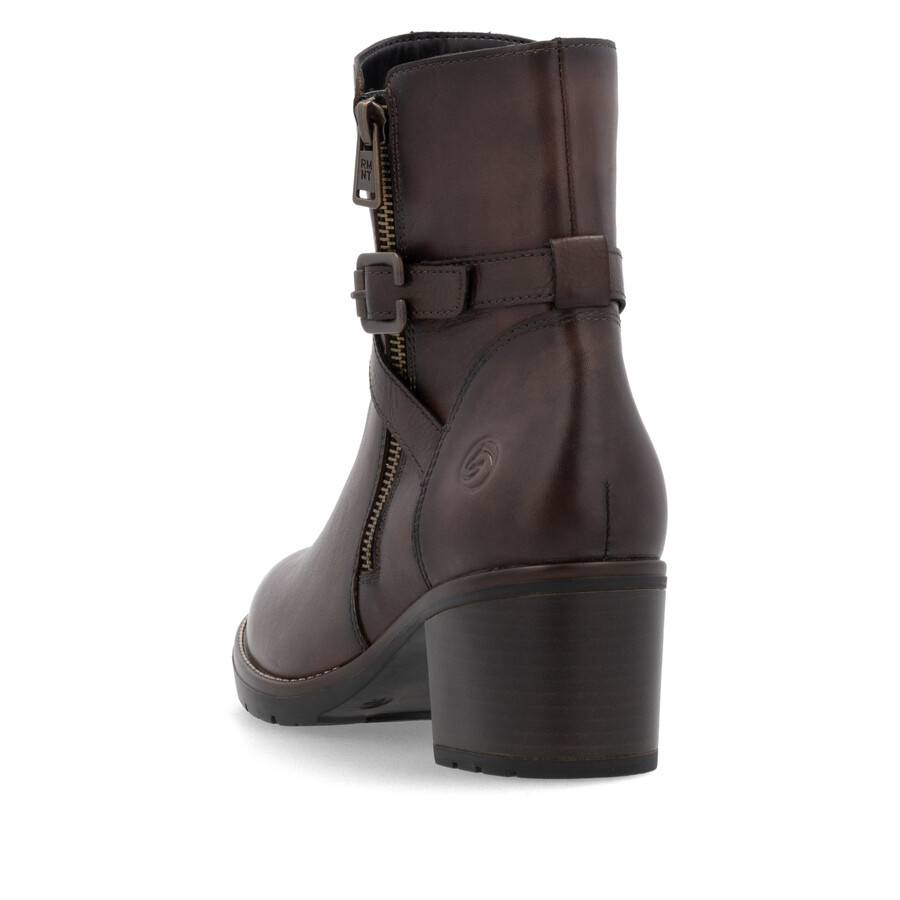 bottes marron à fermeture éclair pour femmes remonte d2a72-25