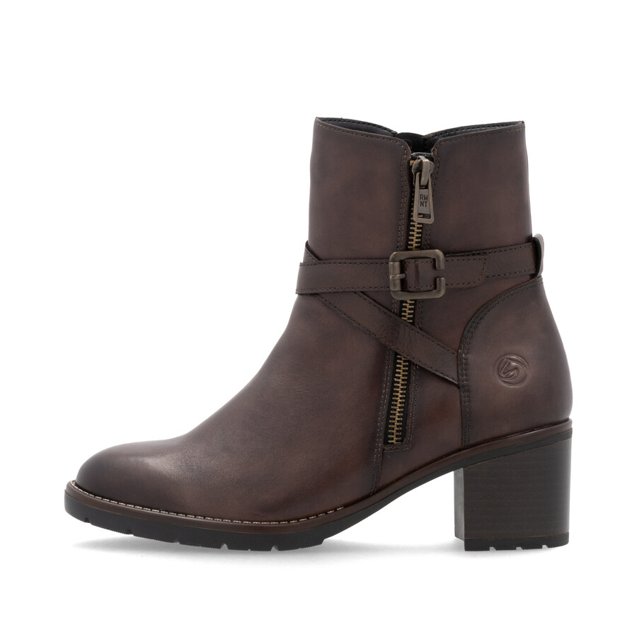 bottes marron à fermeture éclair pour femmes remonte d2a72-25