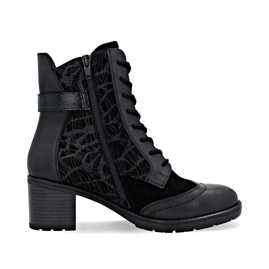 bottes noires à fermeture éclair pour femmes remonte d2a77-02