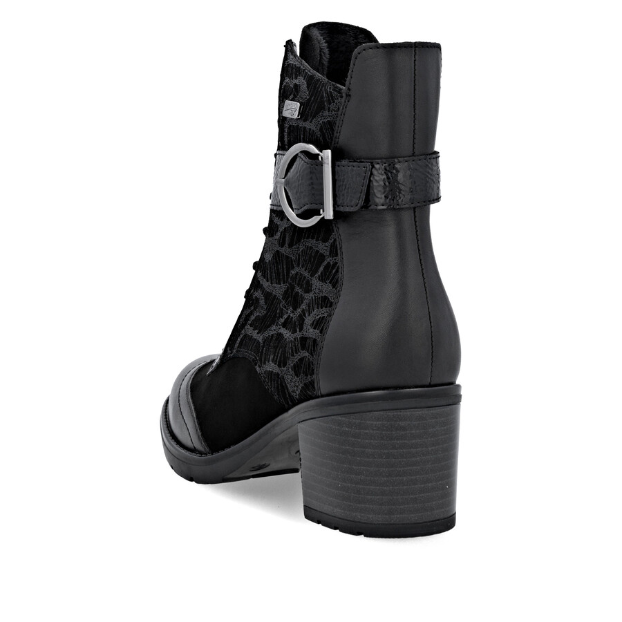 bottes noires à fermeture éclair pour femmes remonte d2a77-02