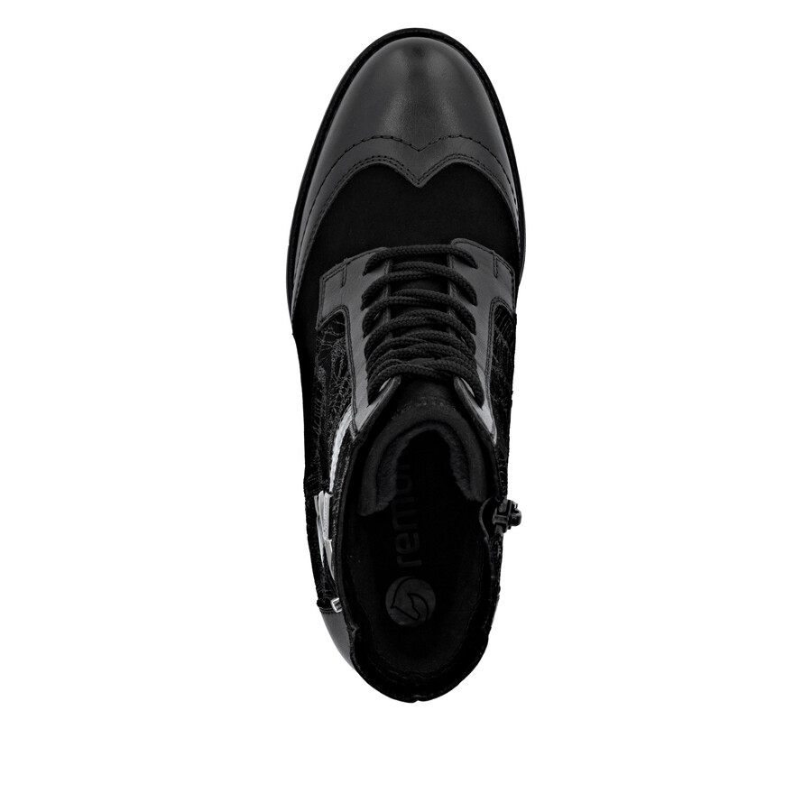 bottes noires à fermeture éclair pour femmes remonte d2a77-02