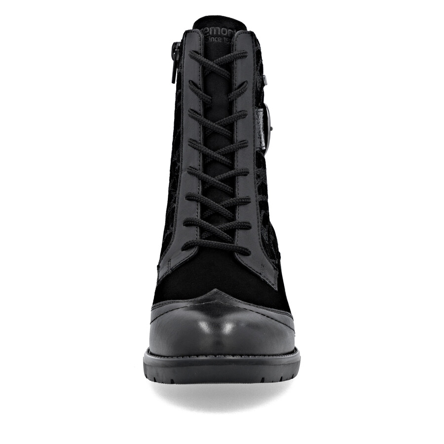 bottes noires à fermeture éclair pour femmes remonte d2a77-02