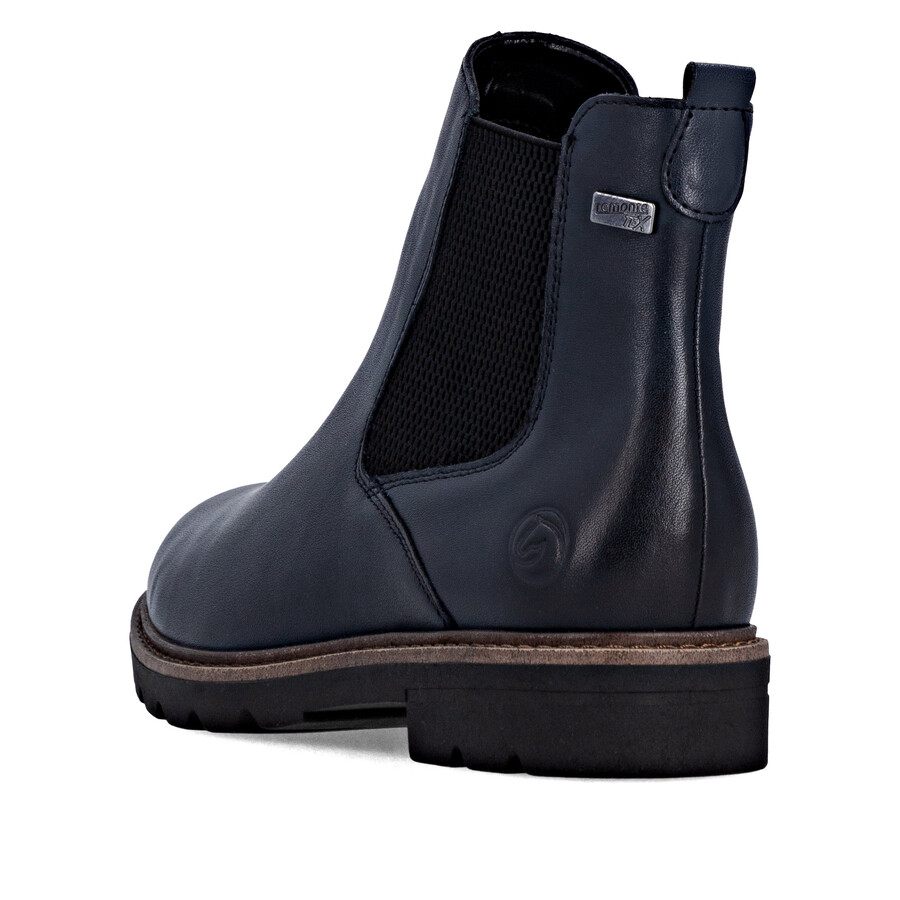 bottes bleues à fermeture éclair pour femmes remonte d2q70-14
