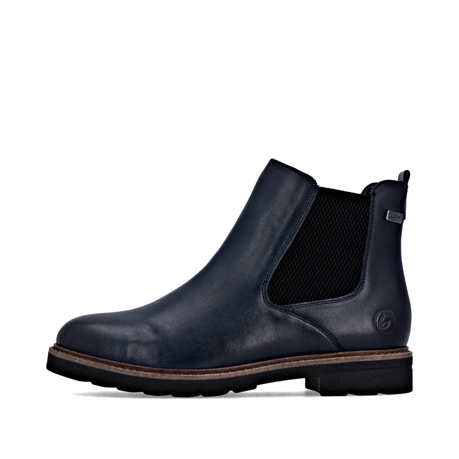 bottes bleues à fermeture éclair pour femmes remonte d2q70-14