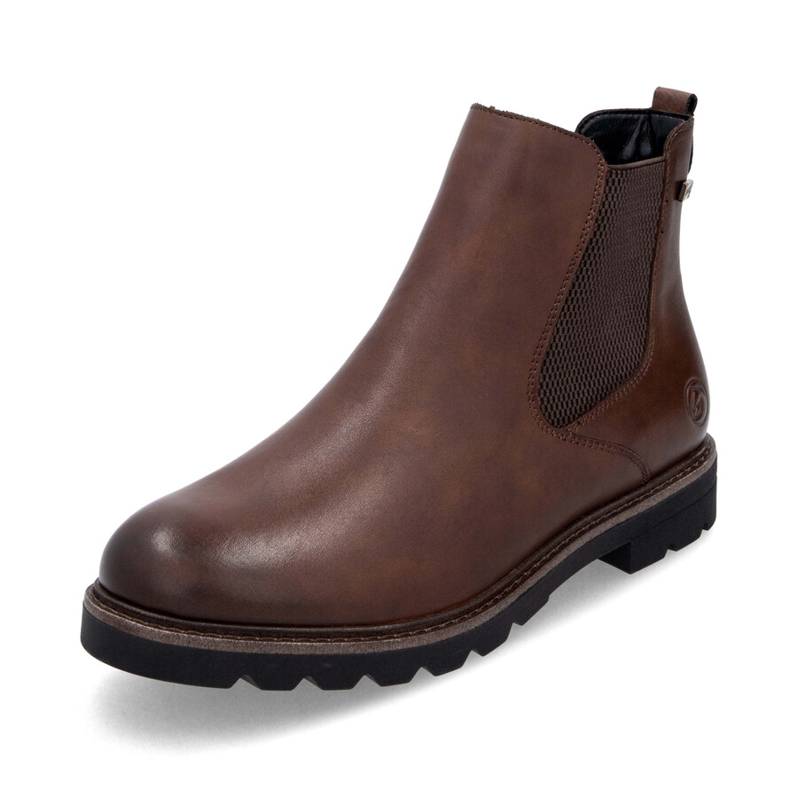 bottes marron à fermeture éclair pour femmes remonte d2q70-22