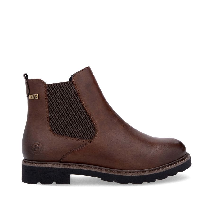 bottes marron à fermeture éclair pour femmes remonte d2q70-22