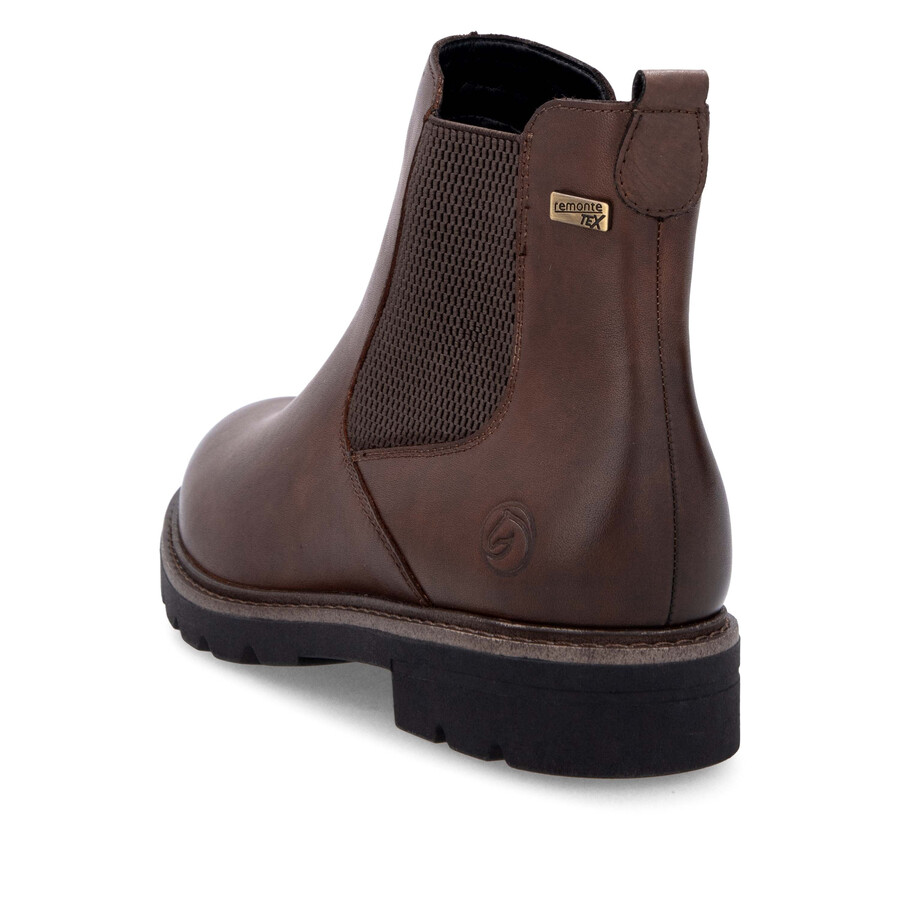 bottes marron à fermeture éclair pour femmes remonte d2q70-22