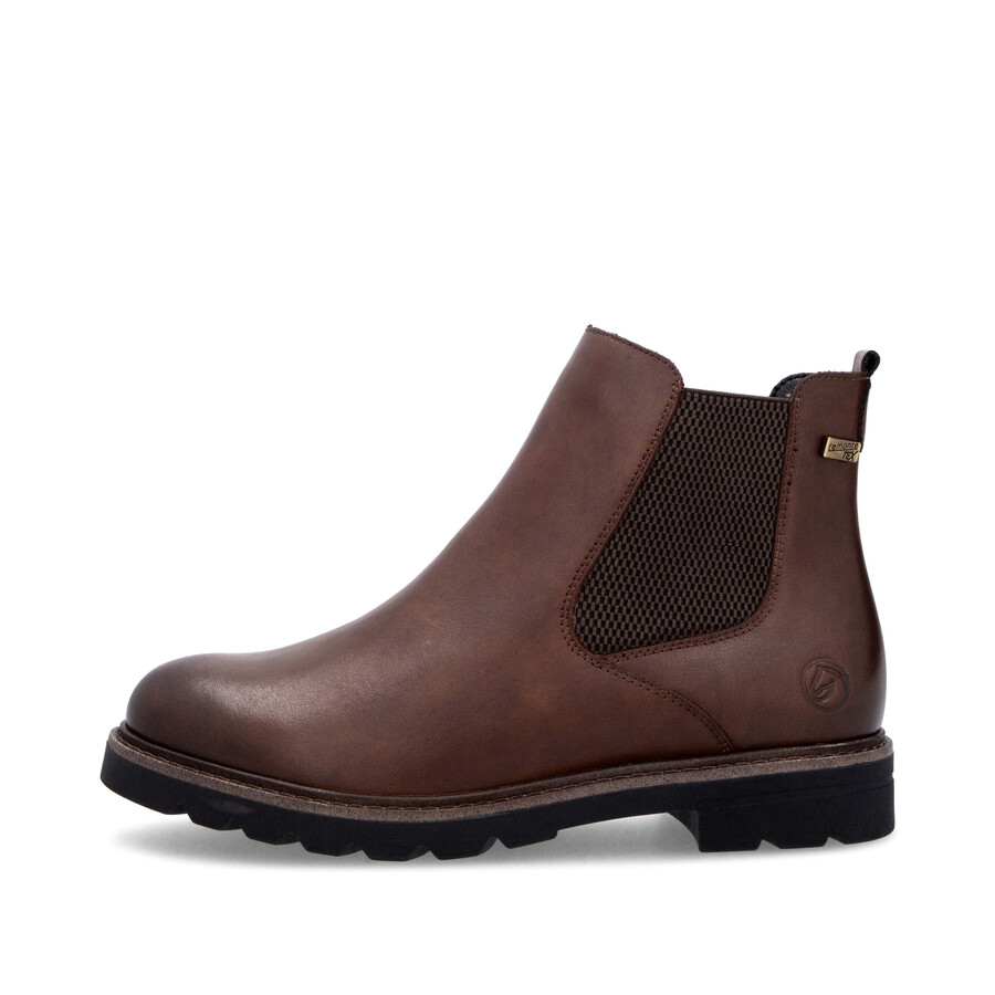 bottes marron à fermeture éclair pour femmes remonte d2q70-22