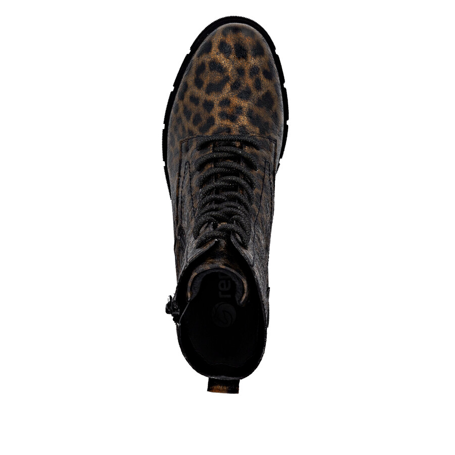 bottes métallisées à fermeture éclair pour femmes remonte d2s72-90