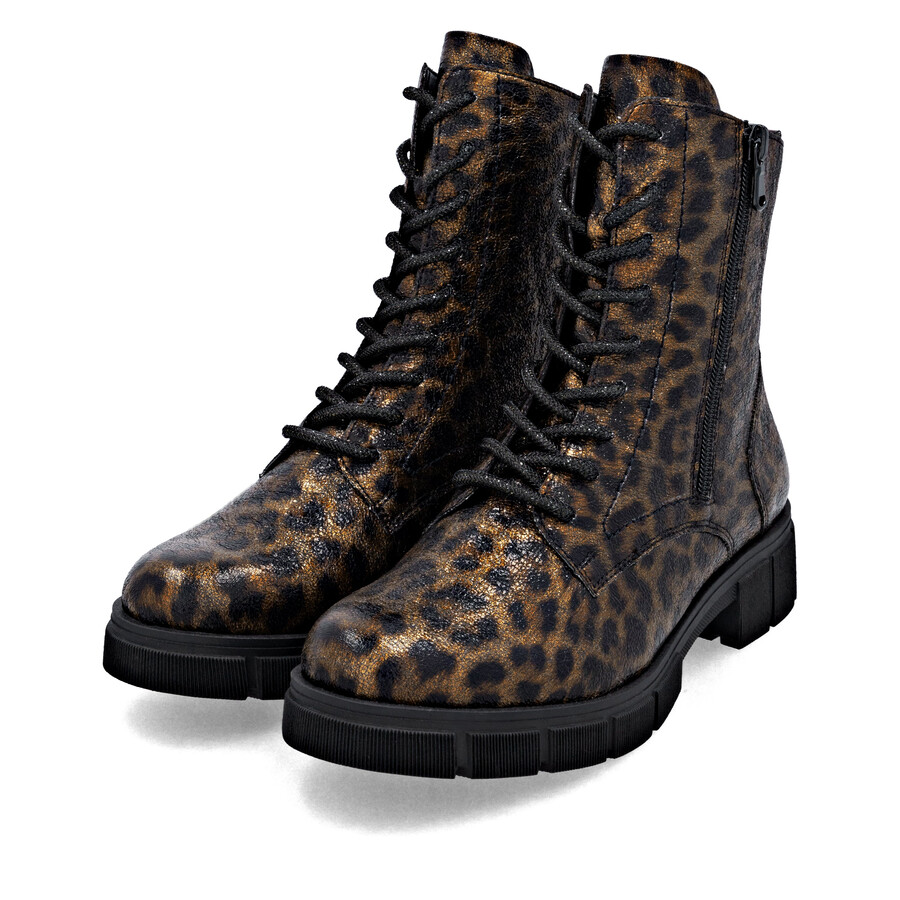 bottes métallisées à fermeture éclair pour femmes remonte d2s72-90