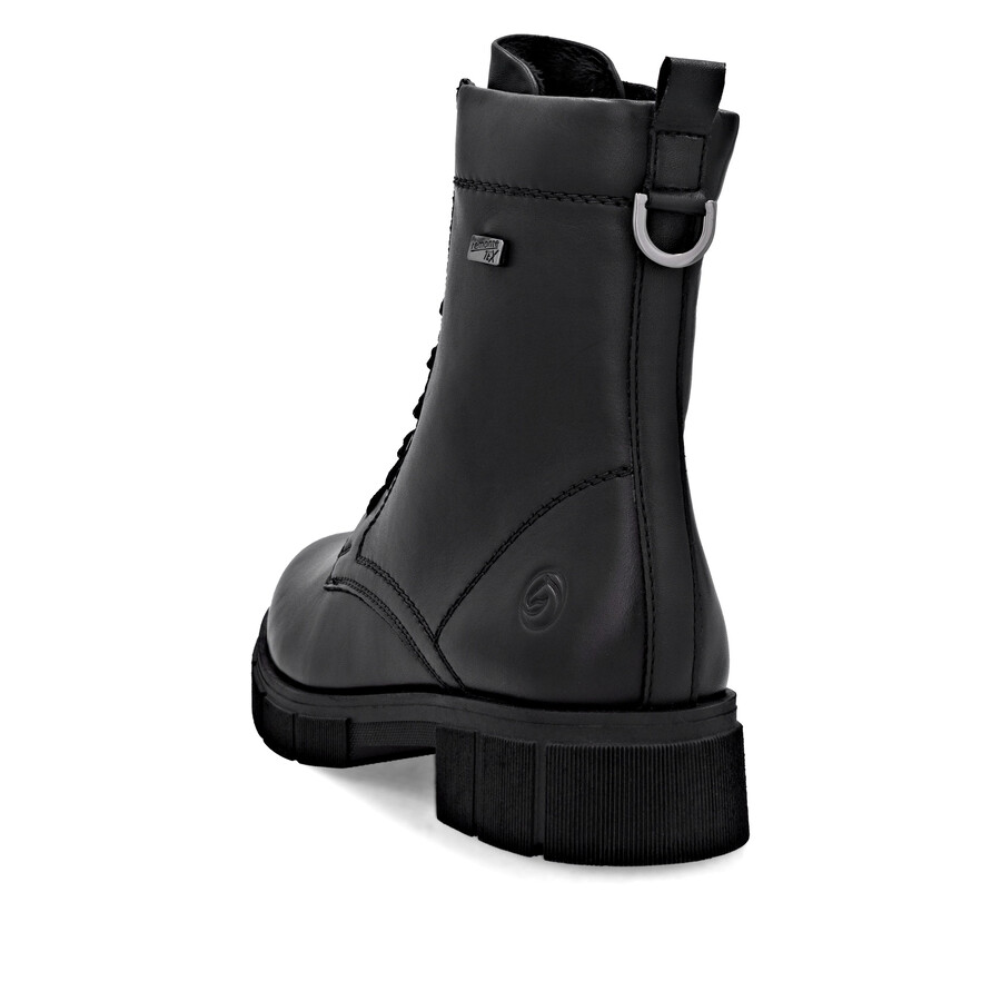 bottes noires à fermeture éclair pour femmes remonte d2s73-00