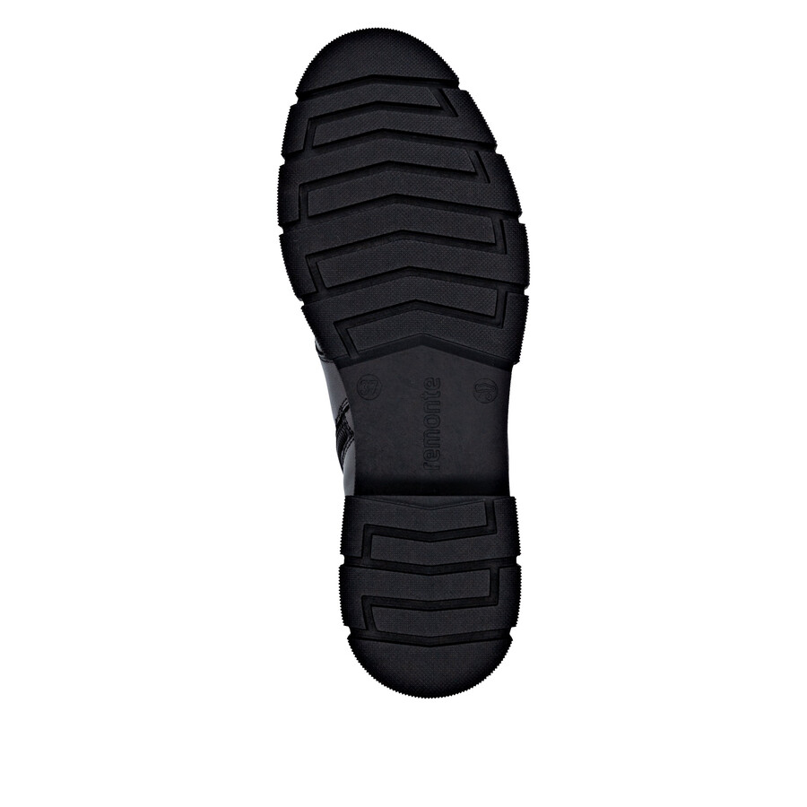 bottes noires à fermeture éclair pour femmes remonte d2s73-00