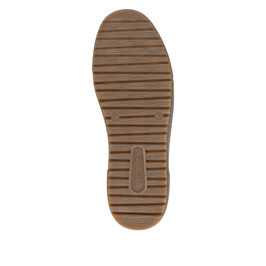 bottes marron à fermeture éclair pour femmes remonte d2t70-24