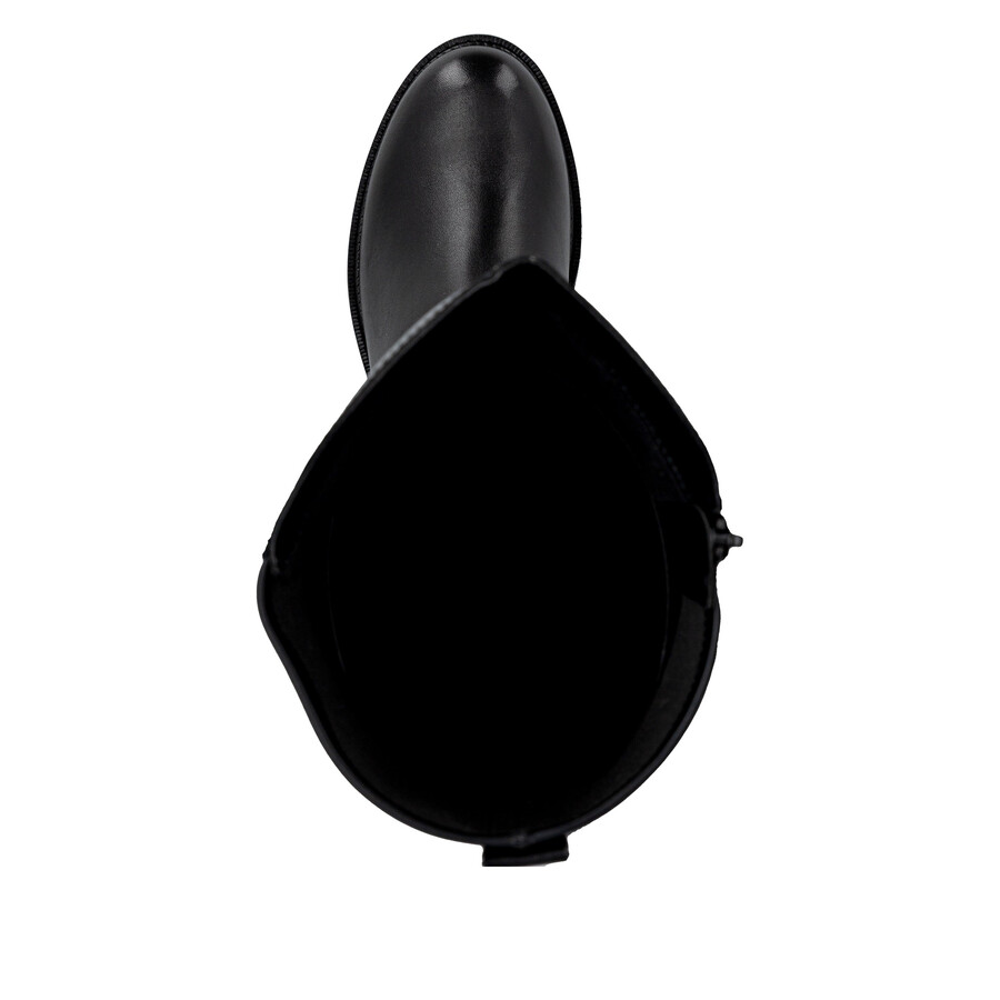 bottes noires à fermeture éclair pour femmes remonte d2w77-00