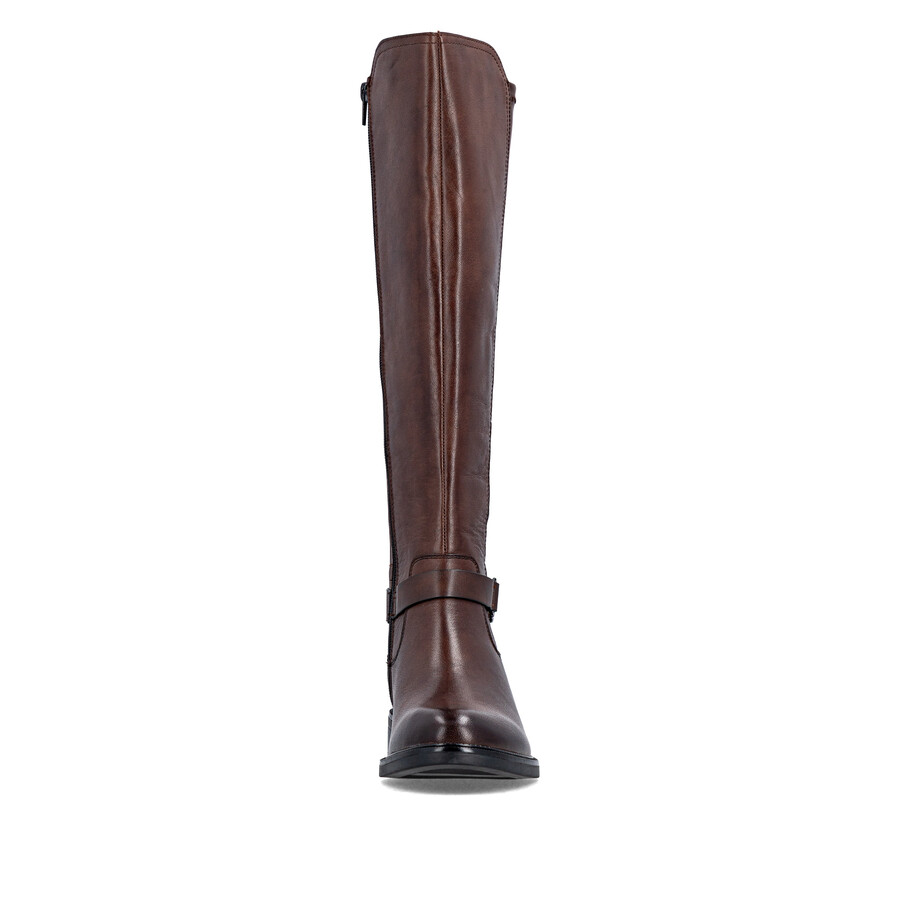 bottes marron à fermeture éclair pour femmes remonte d2w77-25