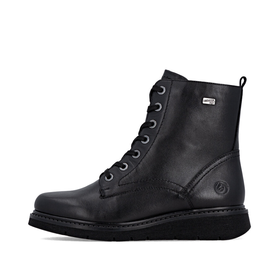 bottes noires à fermeture éclair pour femmes remonte d3979-00
