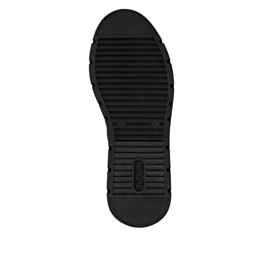 bottes noires à fermeture éclair pour femmes remonte d3979-00