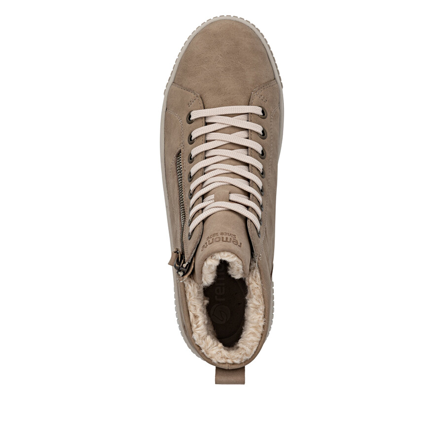 bottes marron à fermeture éclair pour femmes remonte d3b71-20