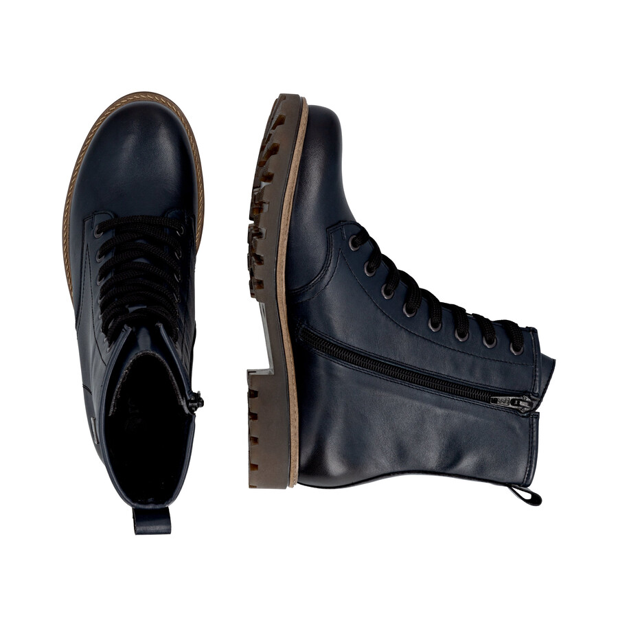 bottes bleues à fermeture éclair pour femmes remonte d3c70-14