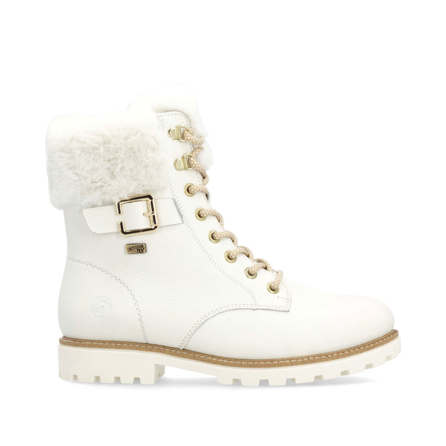 bottes blanches à fermeture éclair pour femmes remonte d8481-80
