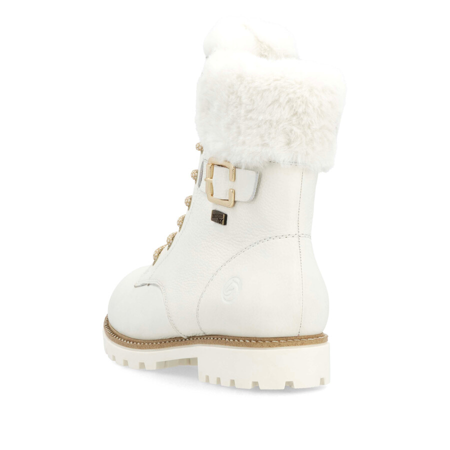 bottes blanches à fermeture éclair pour femmes remonte d8481-80