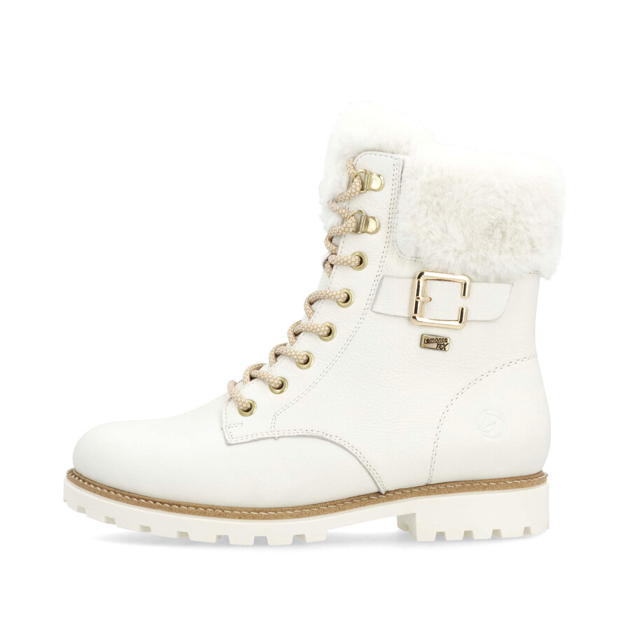 bottes blanches à fermeture éclair pour femmes remonte d8481-80