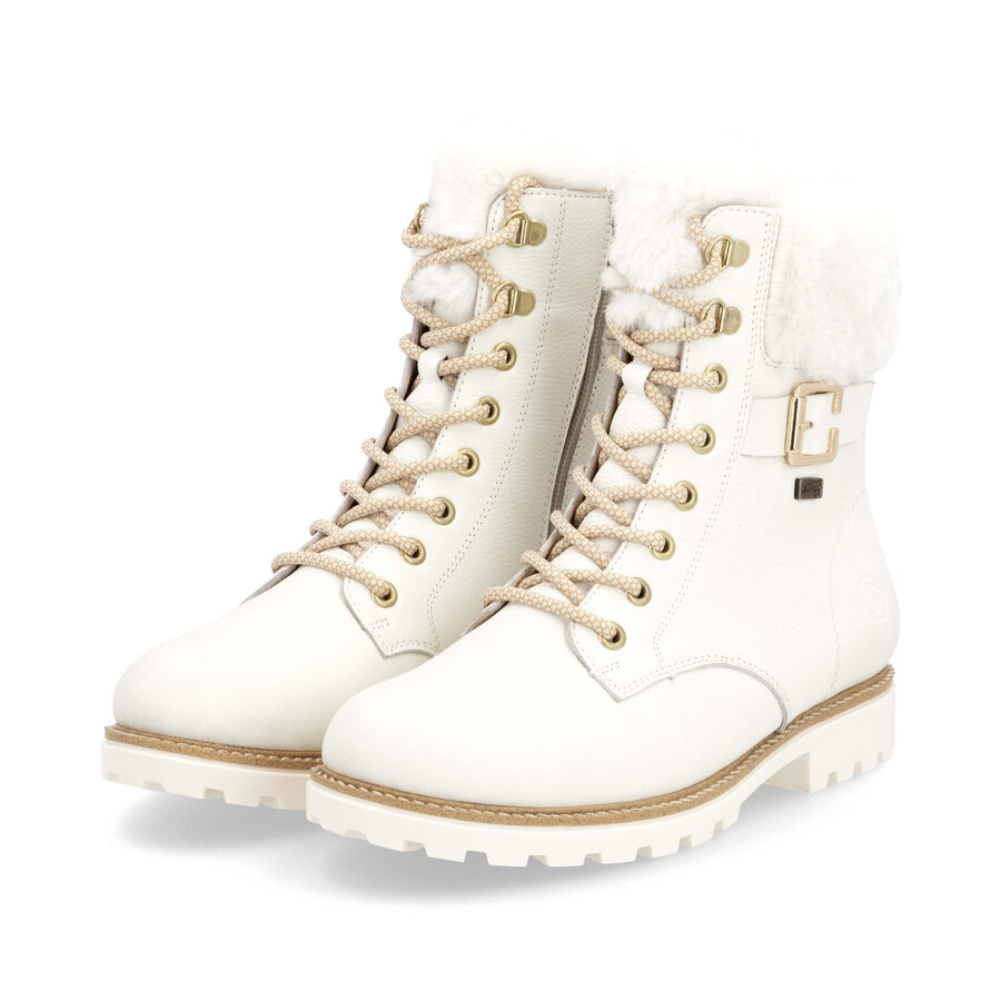 bottes blanches à fermeture éclair pour femmes remonte d8481-80