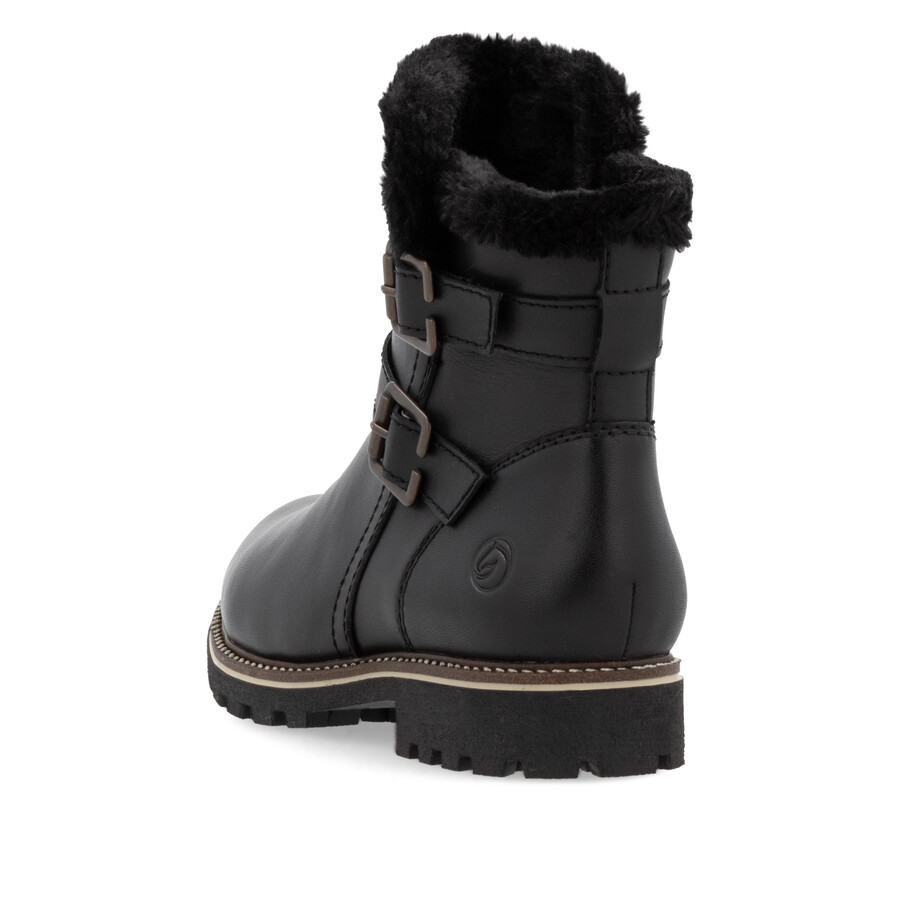 bottes noires à fermeture éclair pour femmes remonte d8484-00
