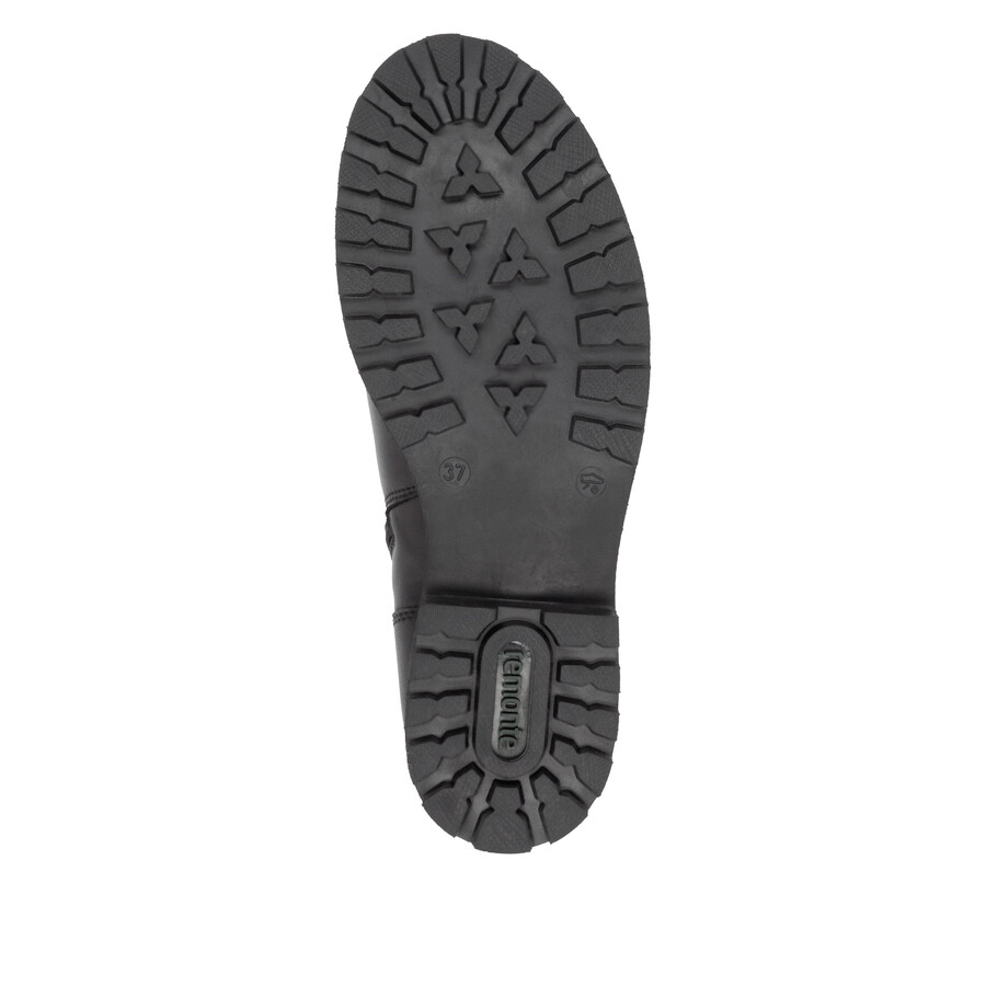 bottes noires à fermeture éclair pour femmes remonte d8484-00