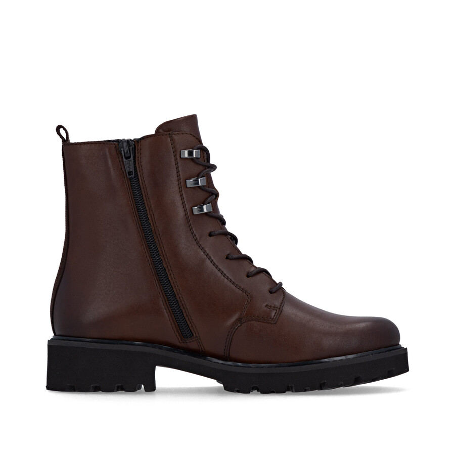 bottes marron à fermeture éclair pour femmes remonte d8656-25