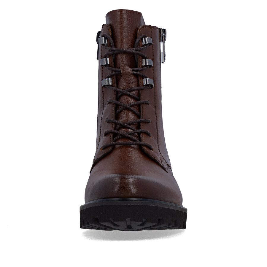 bottes marron à fermeture éclair pour femmes remonte d8656-25