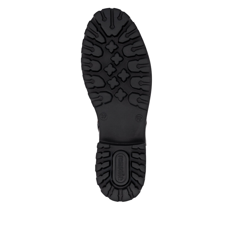 bottes marron à fermeture éclair pour femmes remonte d8656-25