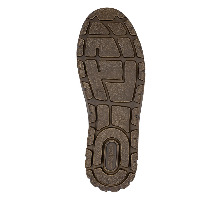 bottes grises à fermeture éclair pour femmes rieker n1305-45
