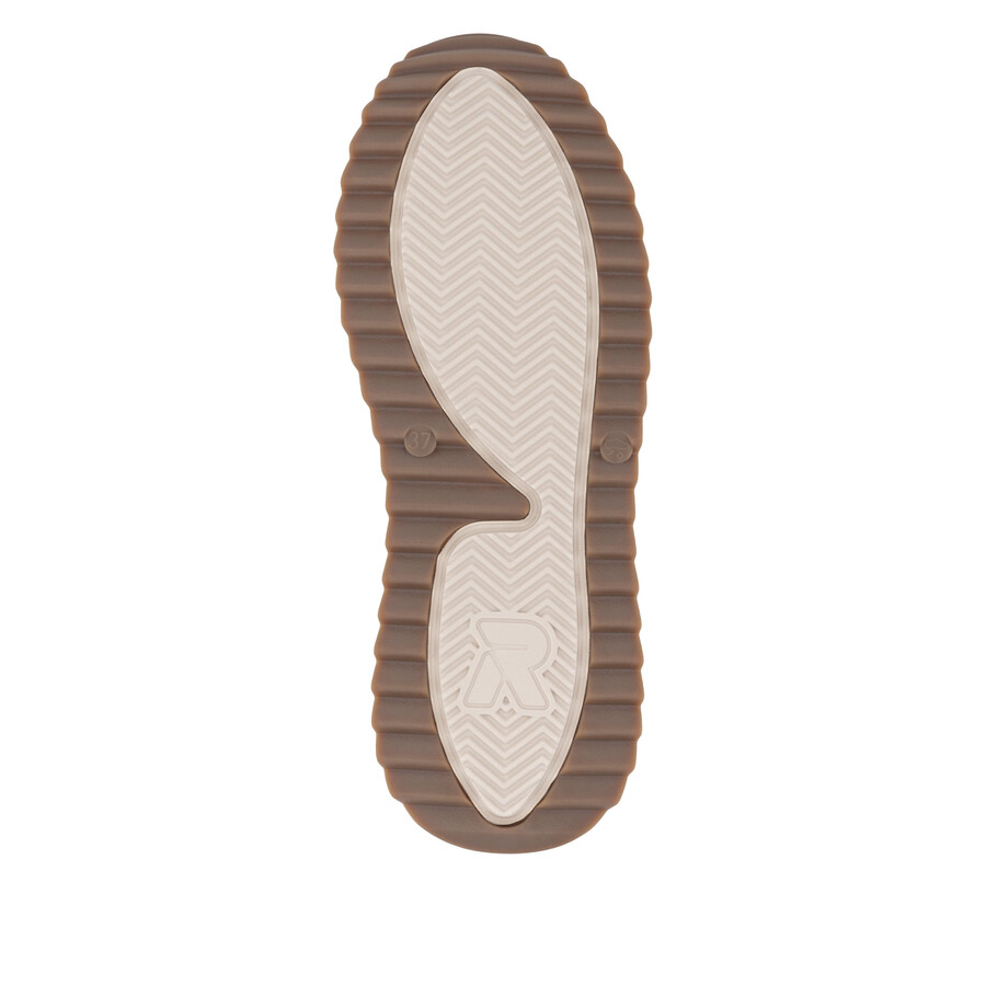 bottes vertes à fermeture éclair pour femmes rieker sport w3870-54