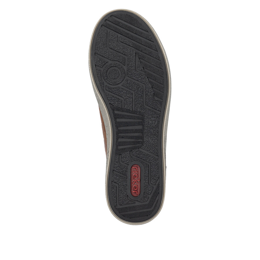 bottes marron à fermeture éclair pour femmes rieker x0709-22