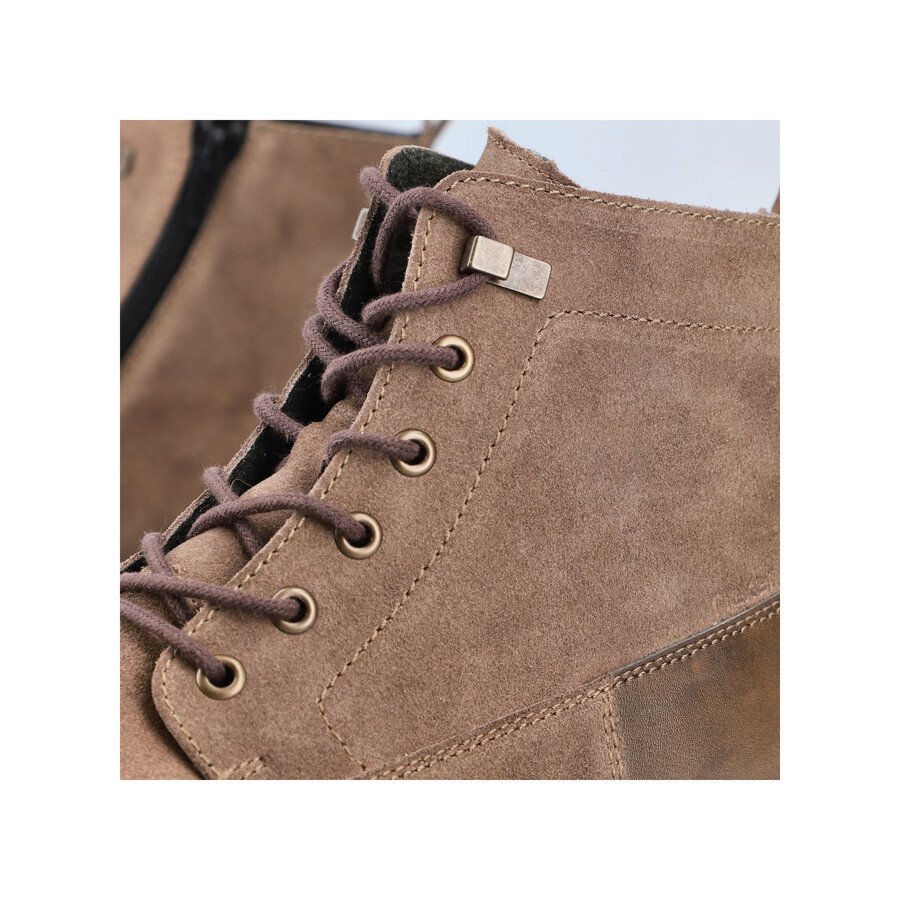 bottes marron à fermeture éclair pour homme rieker 13730-64