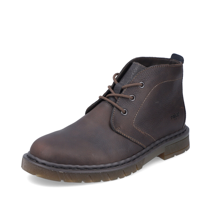 bottes élastiques marron pour homme rieker 31640-25