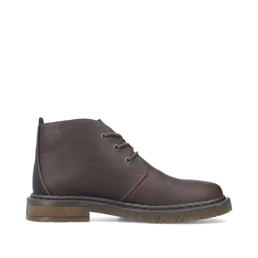 bottes élastiques marron pour homme rieker 31640-25
