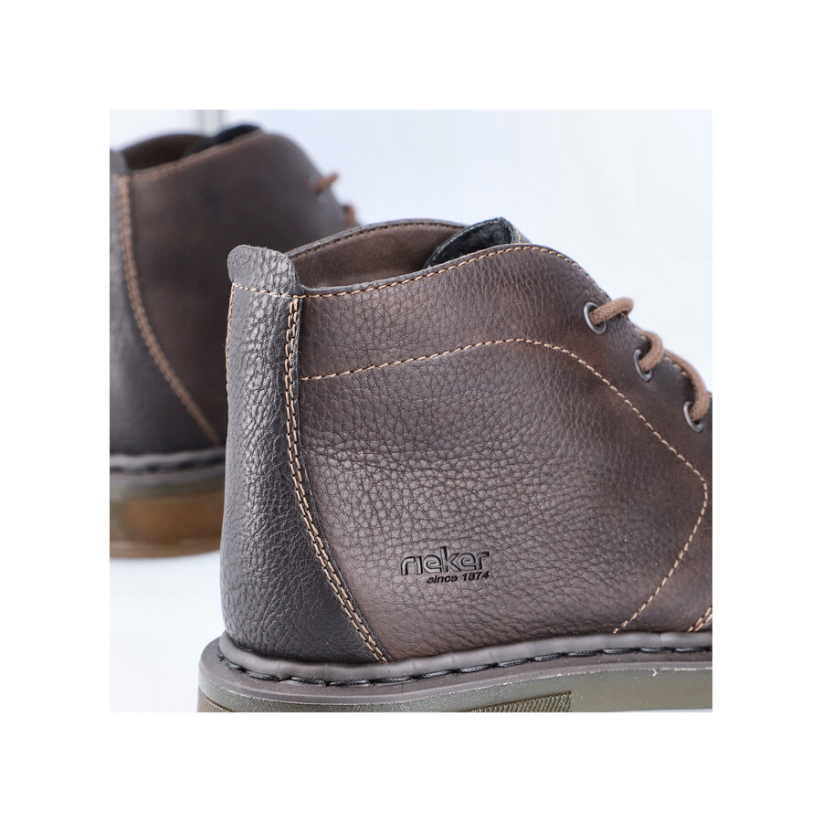 bottes élastiques marron pour homme rieker 31640-25