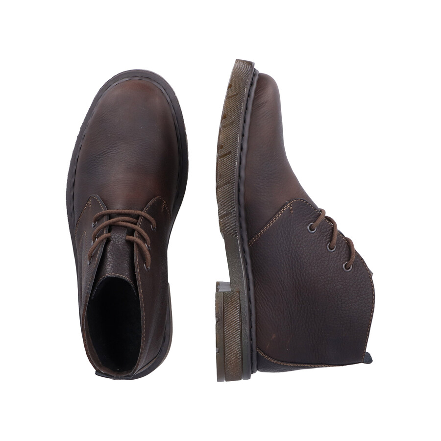 bottes élastiques marron pour homme rieker 31640-25