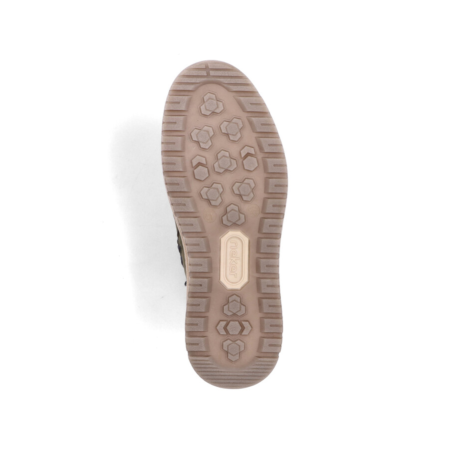 bottes vertes à fermeture éclair pour hommes rieker 38554-54