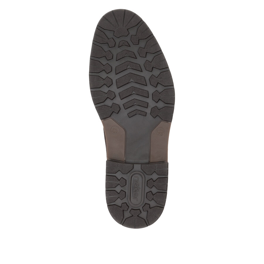 bottes élastiques marron pour homme rieker 13700-25