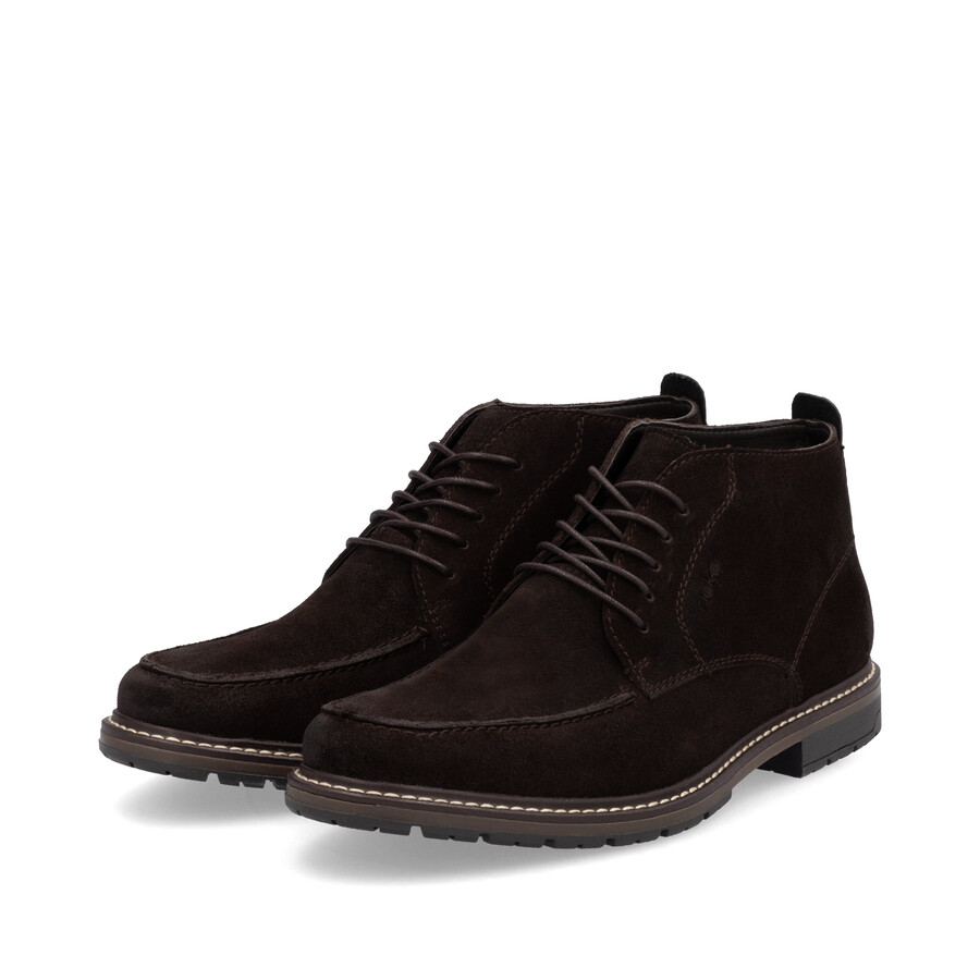 bottes élastiques marron pour homme rieker 13700-25