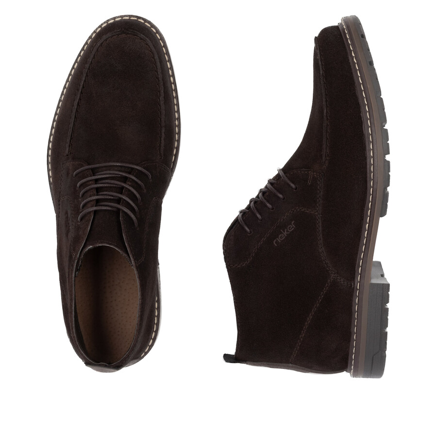bottes élastiques marron pour homme rieker 13700-25