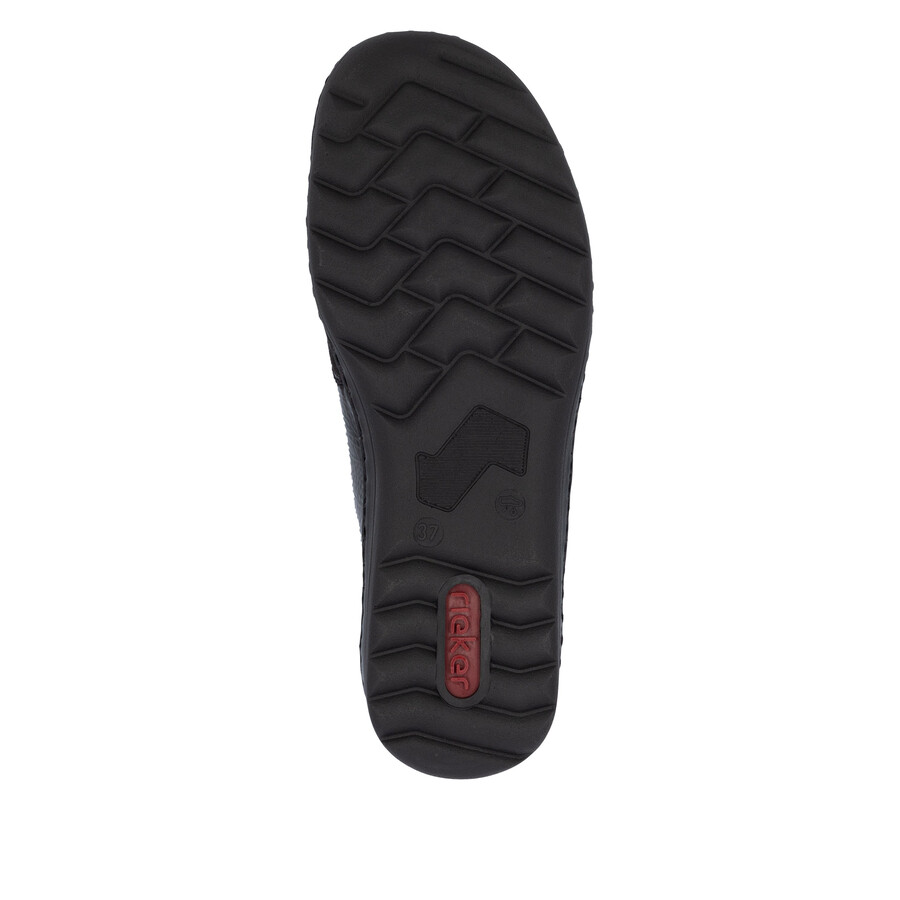 chaussures à scratch rouges pour femmes rieker 48951-35