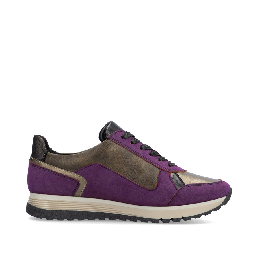 chaussures à fermeture éclair multiples pour femmes rieker 49002-30