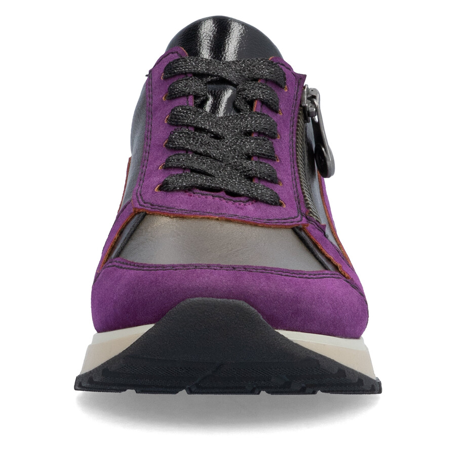 chaussures à fermeture éclair multiples pour femmes rieker 49002-30